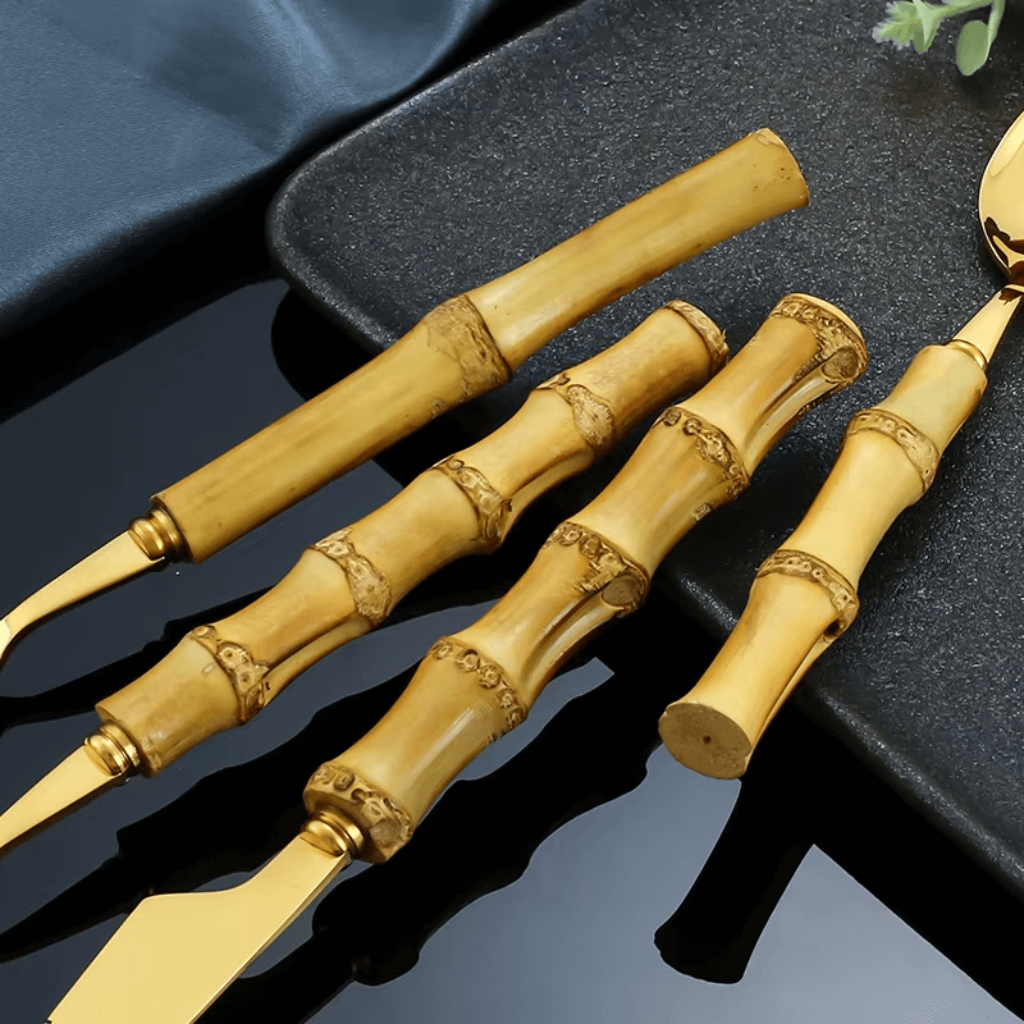 jogo-de-talheres-bamboo-royale-em-inox-com-cabos-naturais-24-pecas-dourado-4
