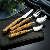 jogo-de-talheres-bamboo-royale-em-inox-com-cabos-naturais-24-pecas-prateado-2