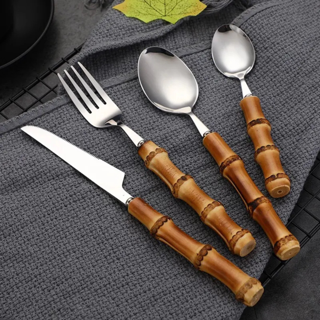 jogo-de-talheres-bamboo-royale-em-inox-com-cabos-naturais-24-pecas-prateado-4