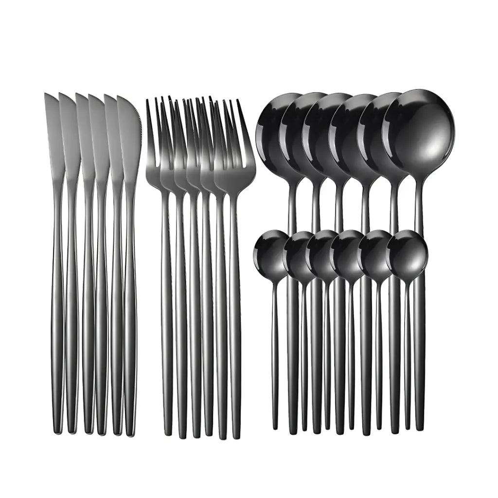 Jogo-de-Talheres-em-Inox-Preto-24-peças-Premium